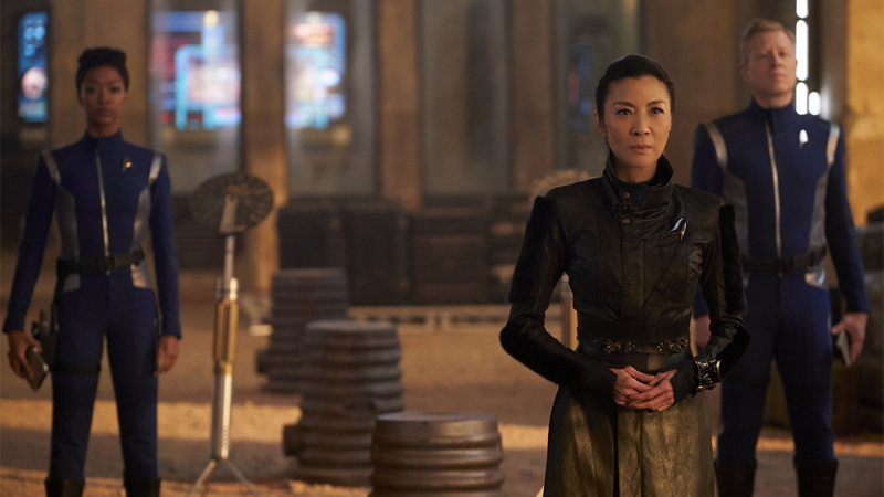 While Michael and Stamets attempt to hatch a risky plan, Georgiou has a change of heart.